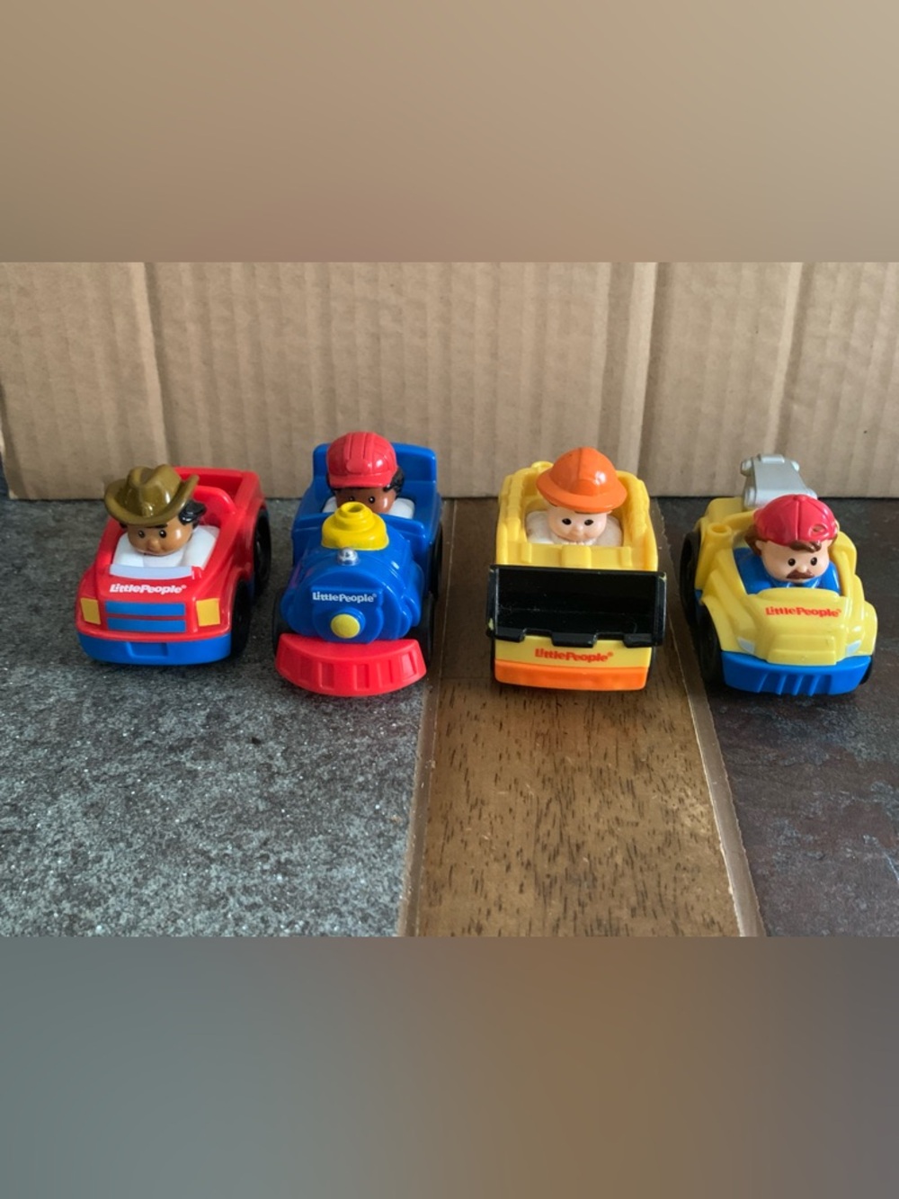 Fisher Price Little People
Wheelies  Play Car Toy Lot